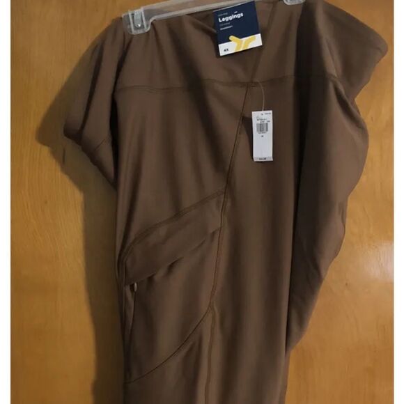 High Waist Leggings Womens 4X Old Navy Brown - Picture 1 of 5